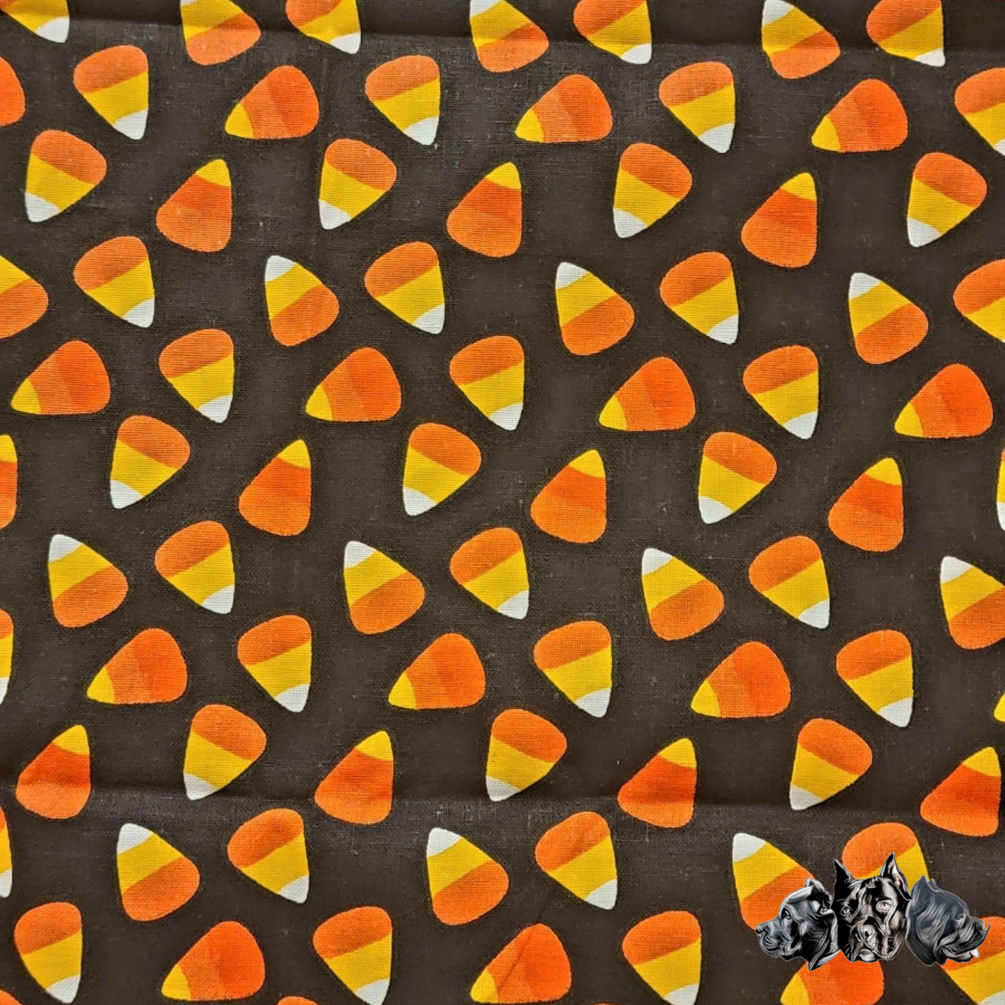 Candy Corn Scrunchie