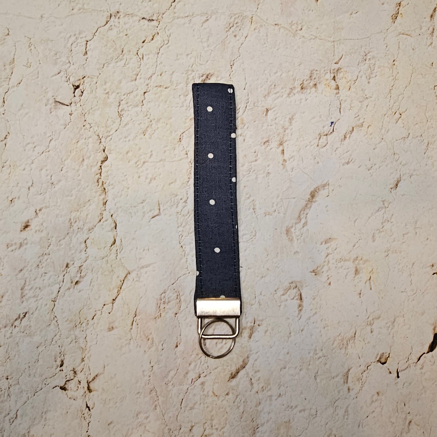 Pre Made Jean Dots Keyfob