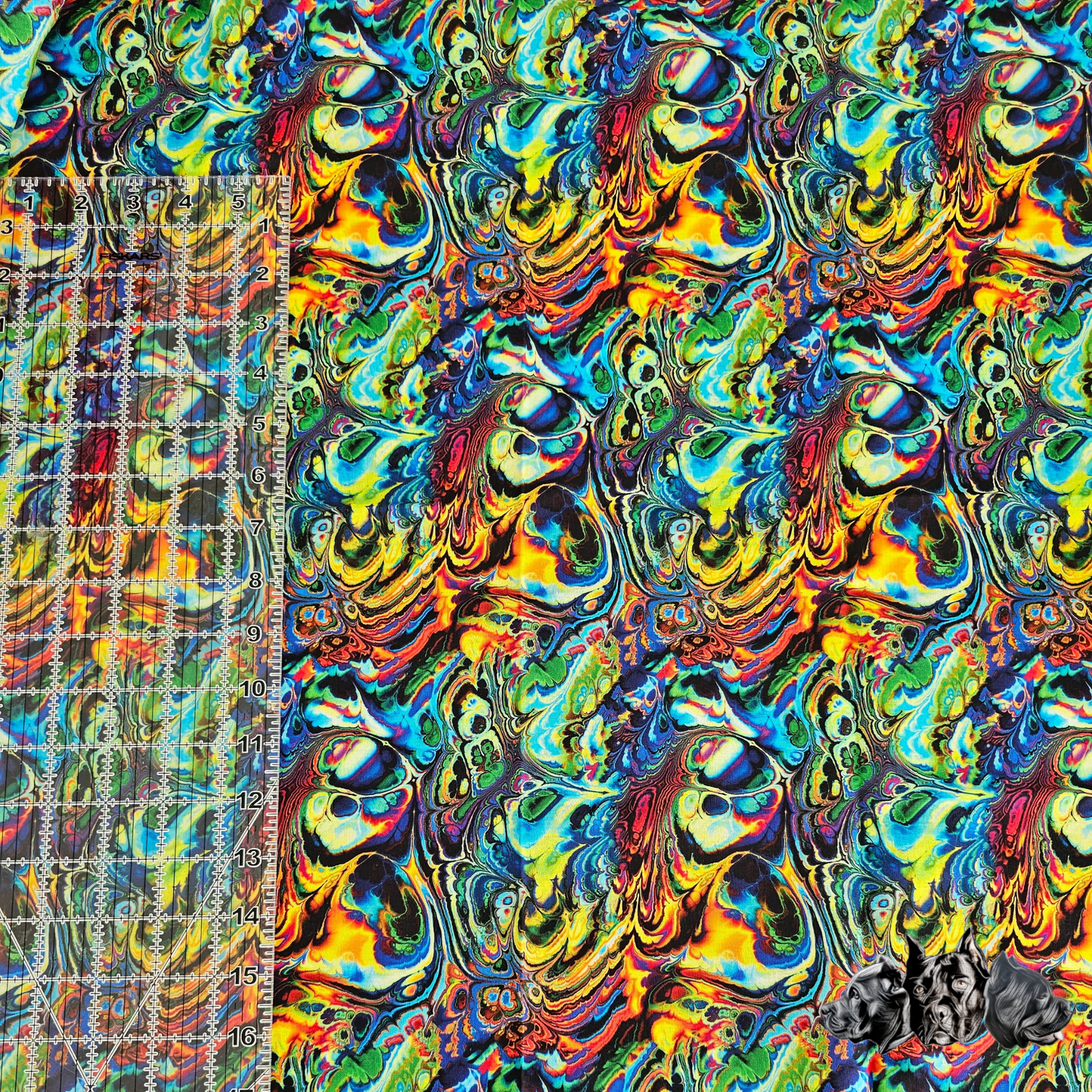 Oil Slick Scrunchie