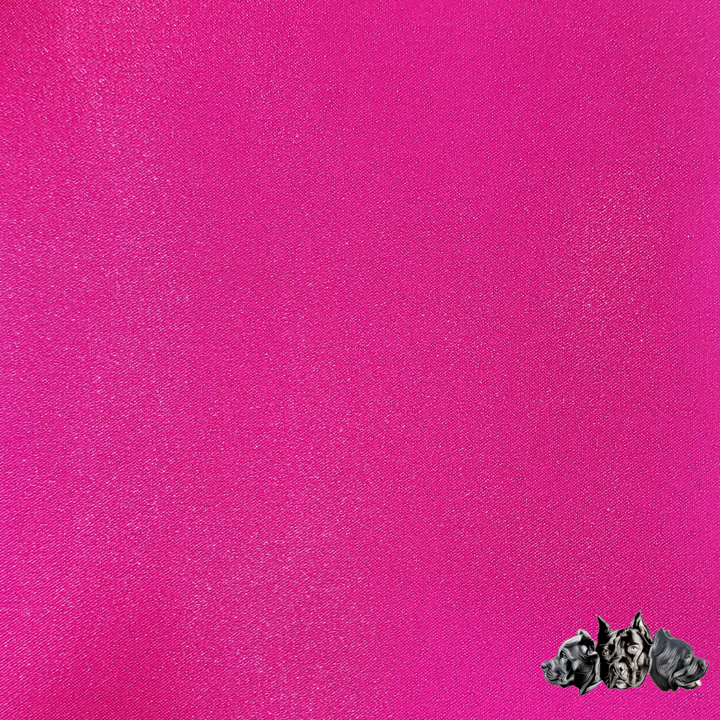 Fuschia Satin Scrunchie