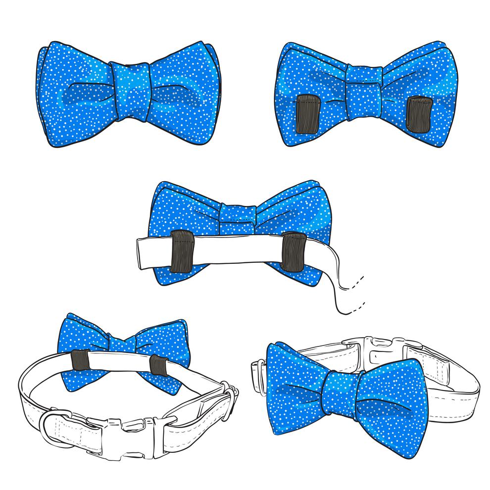 Pre Made Cow Print Bow