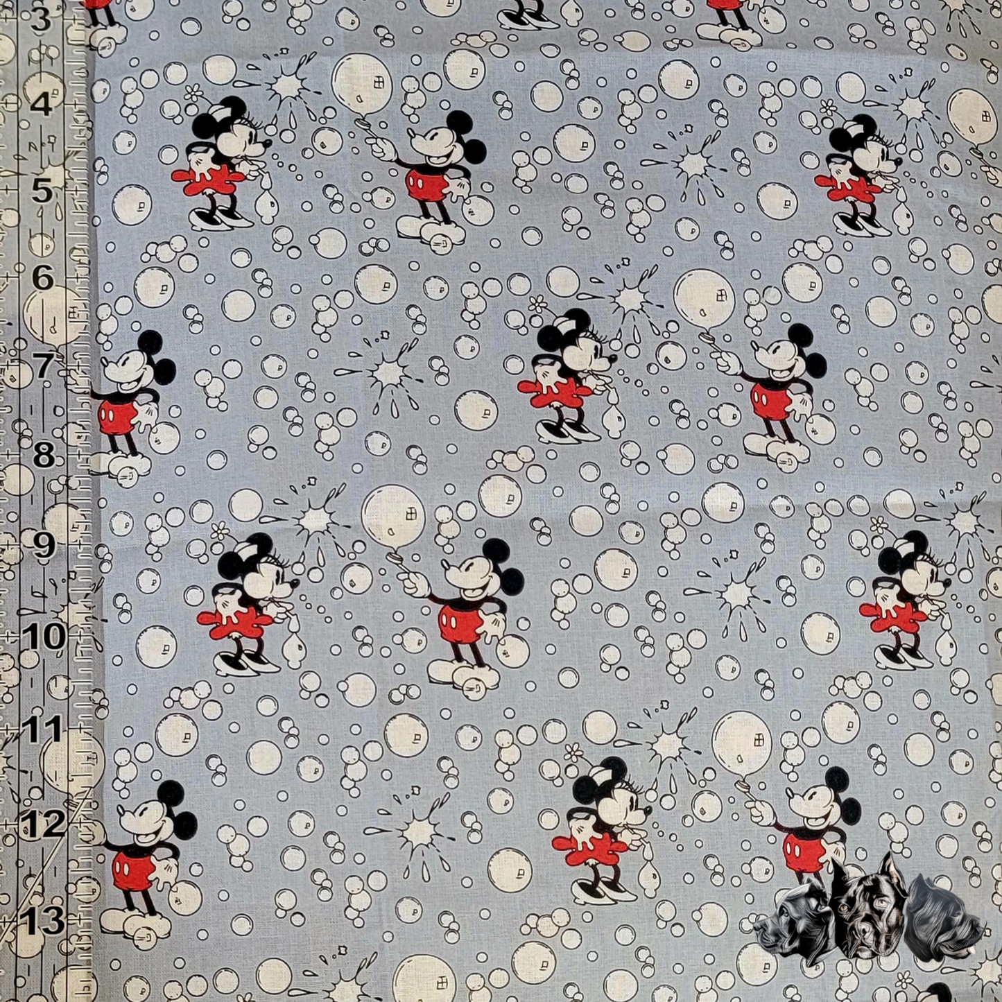 Bubbly Mickey Scrunchie