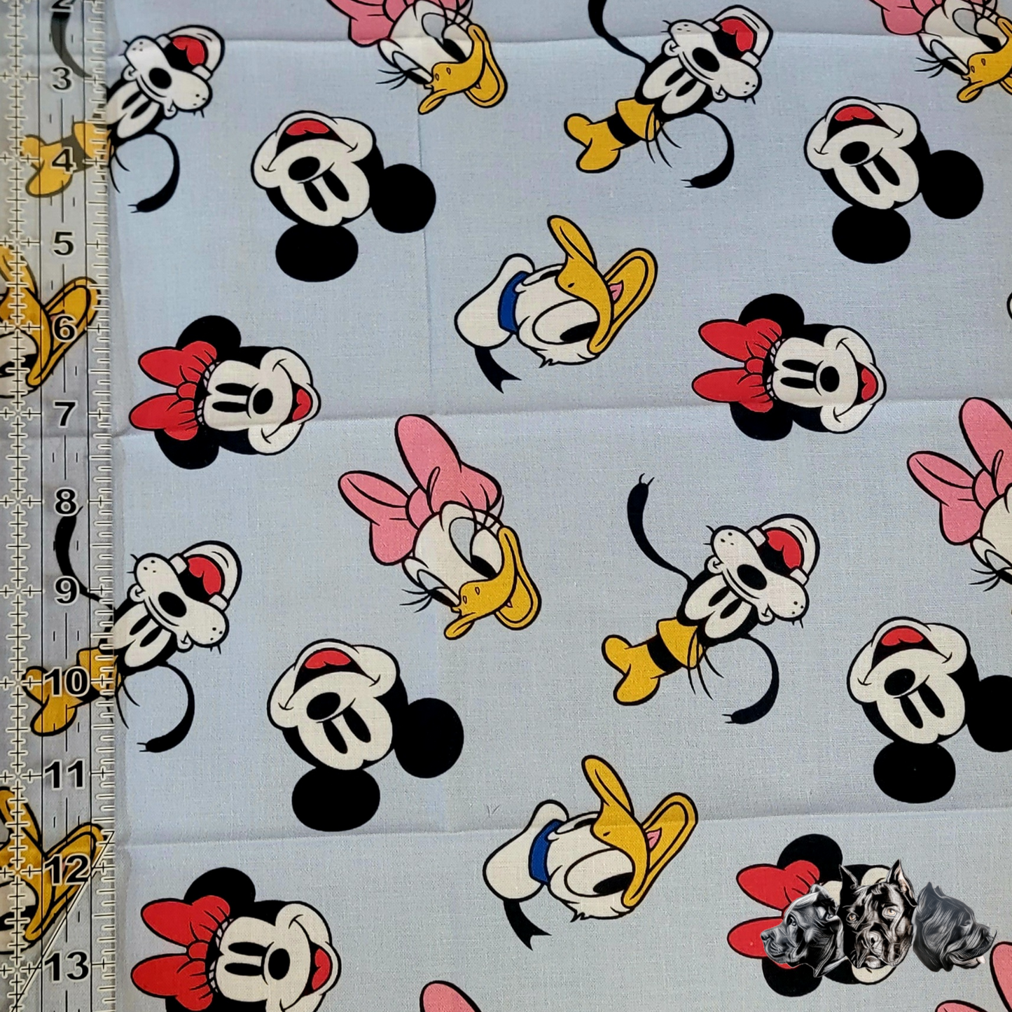 Mickey and Friends Faces Doggy Slip On Bandana