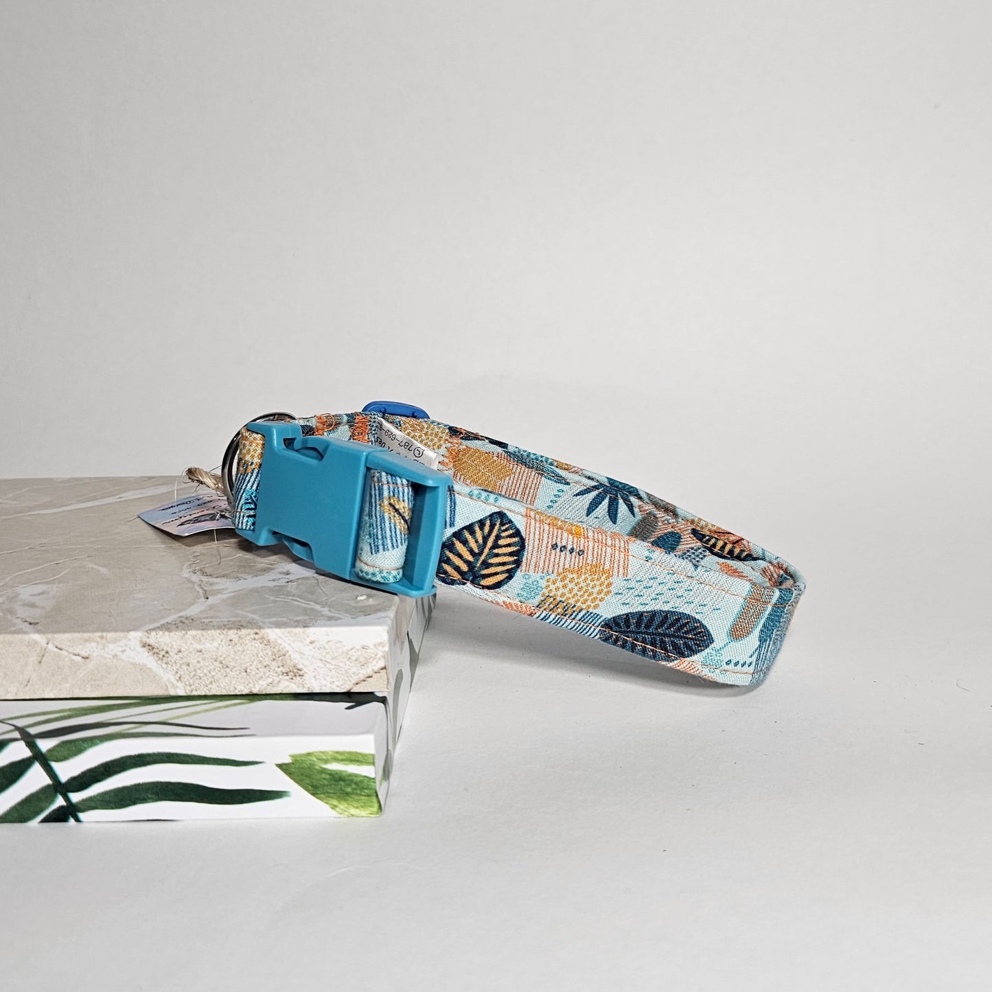 Pre Made Large Abstract Tropical  Collar