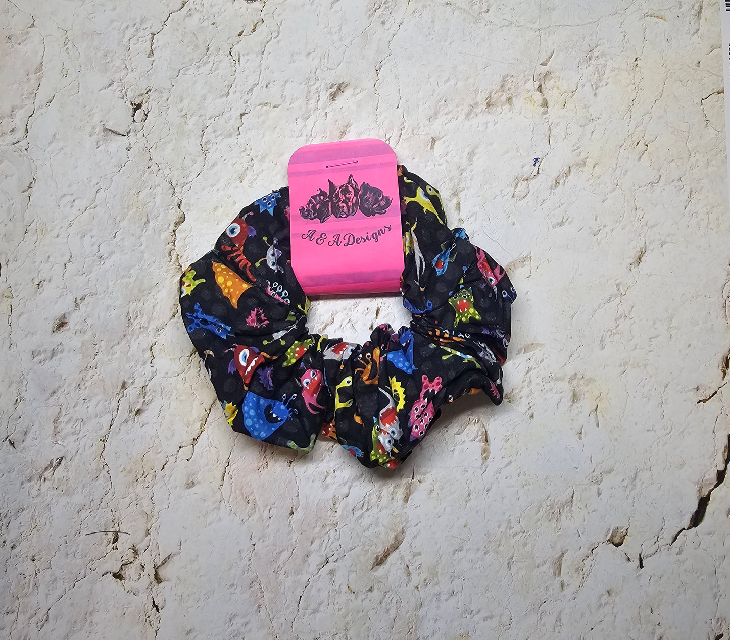 Pre Made Monsters Scrunchie