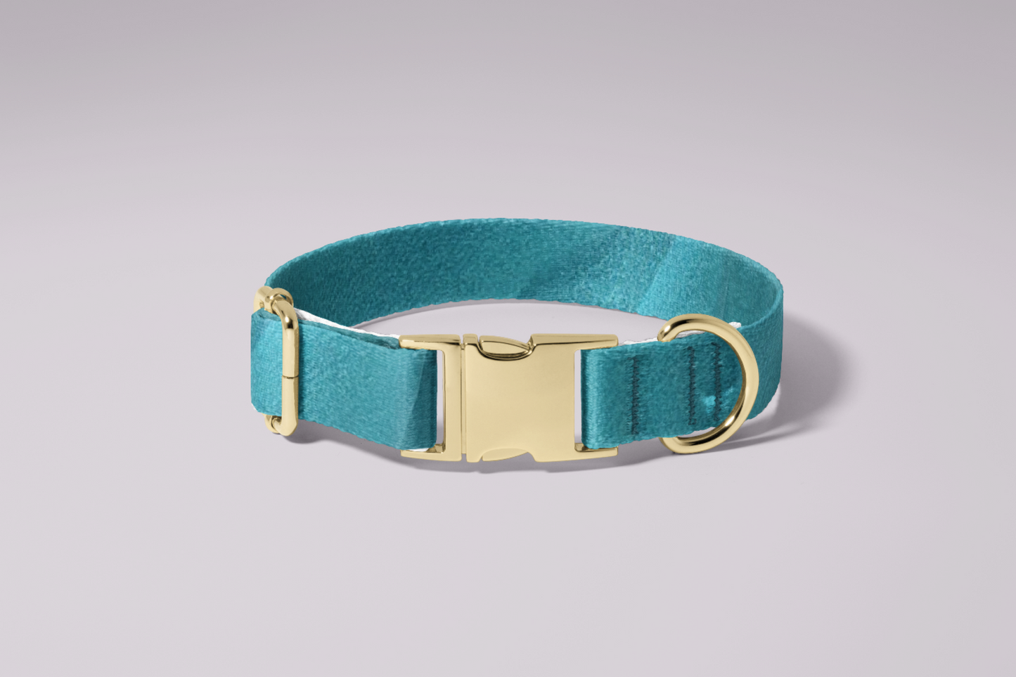 Turquoise Satin Collar