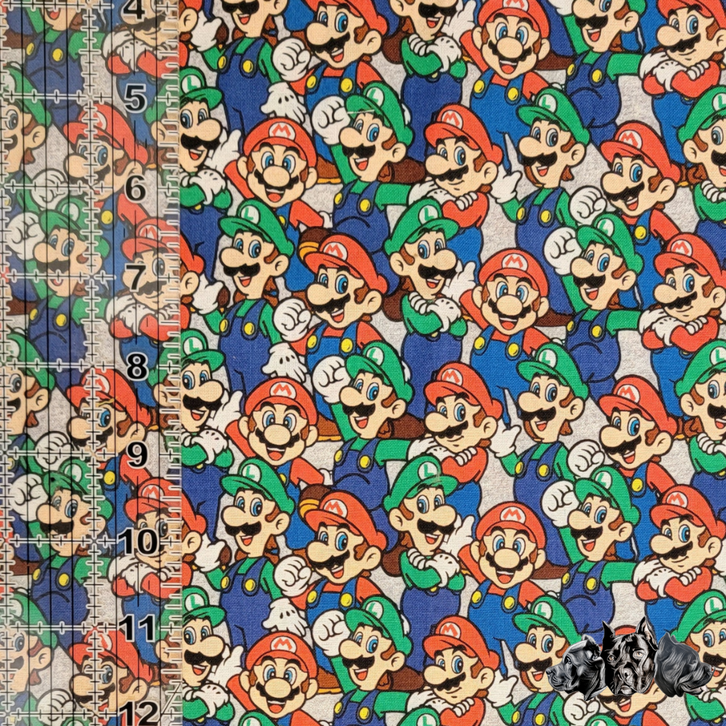 Mario and Luigi Doggy Slip On Bandana