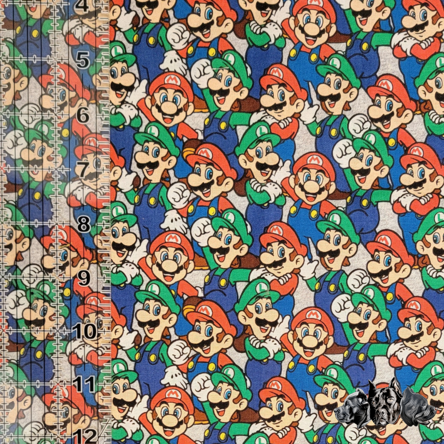 Mario & Luigi Print Collar