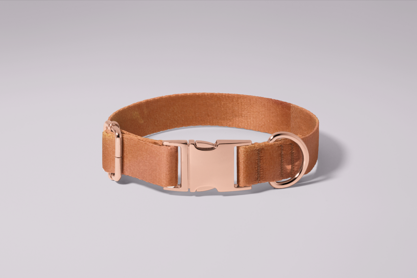 Burnt Orange Satin Collar