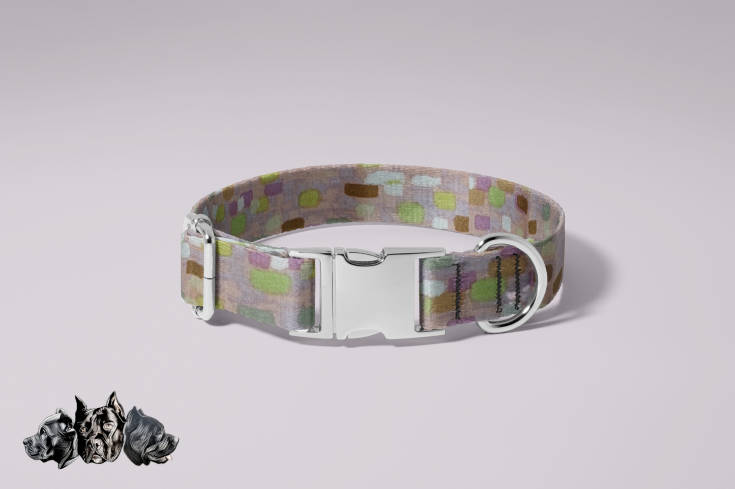 Pink Impressionist Collar