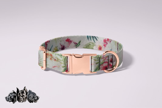 Mini Tropical Hibisucus Collar