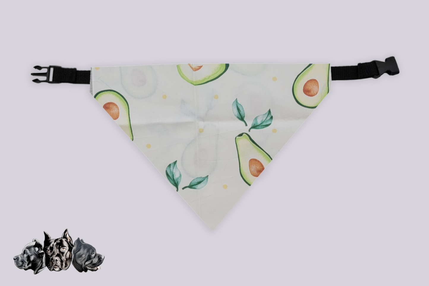 Avocado Doggy Slip On Bandana