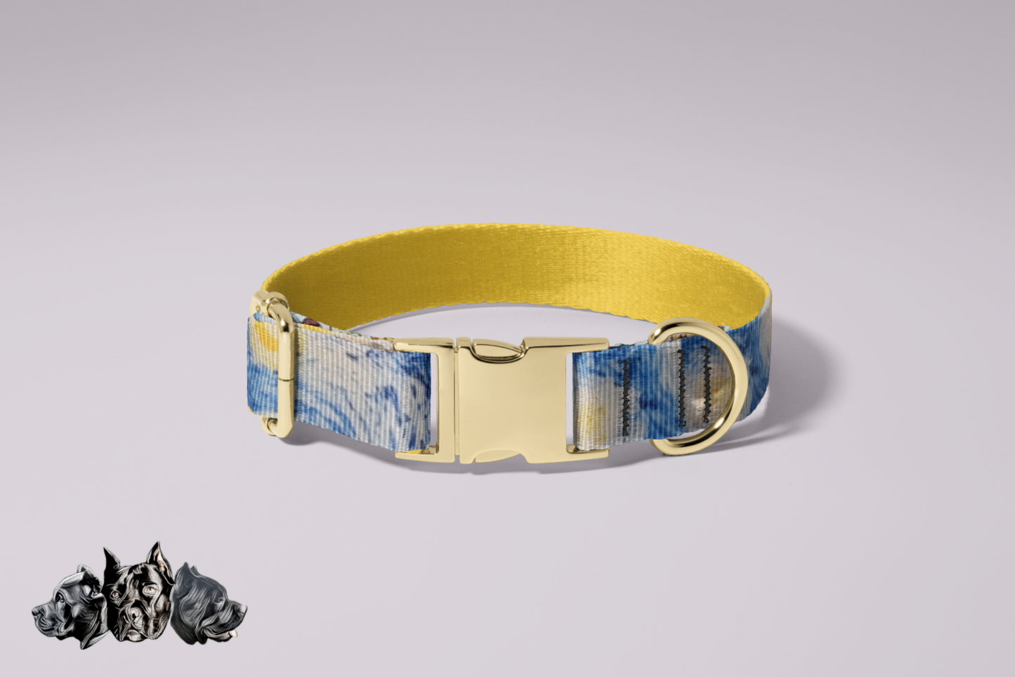 Starry Night Ribbon Collar