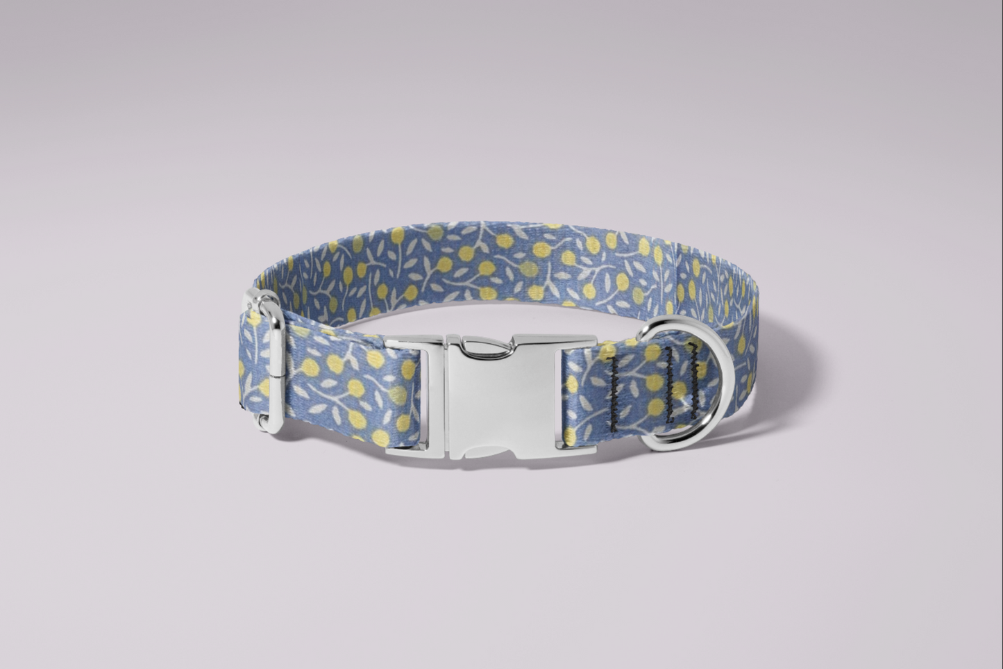 Blue Mini Lemons Collar