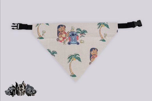 Lilo and Stitch Doggy Slip On Bandana