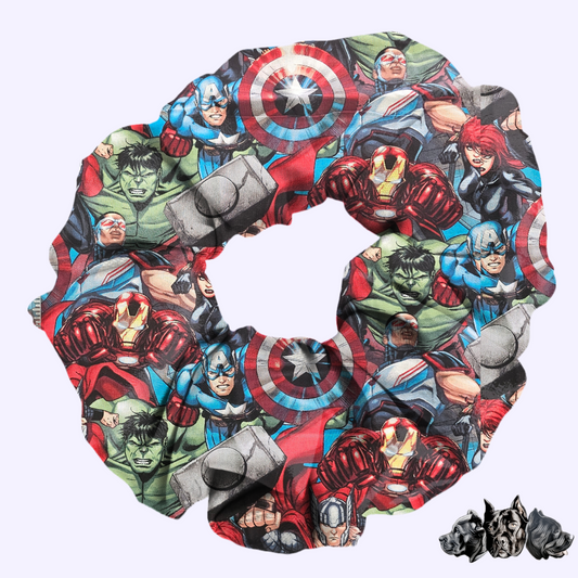 Marvel Heroes Scrunchie