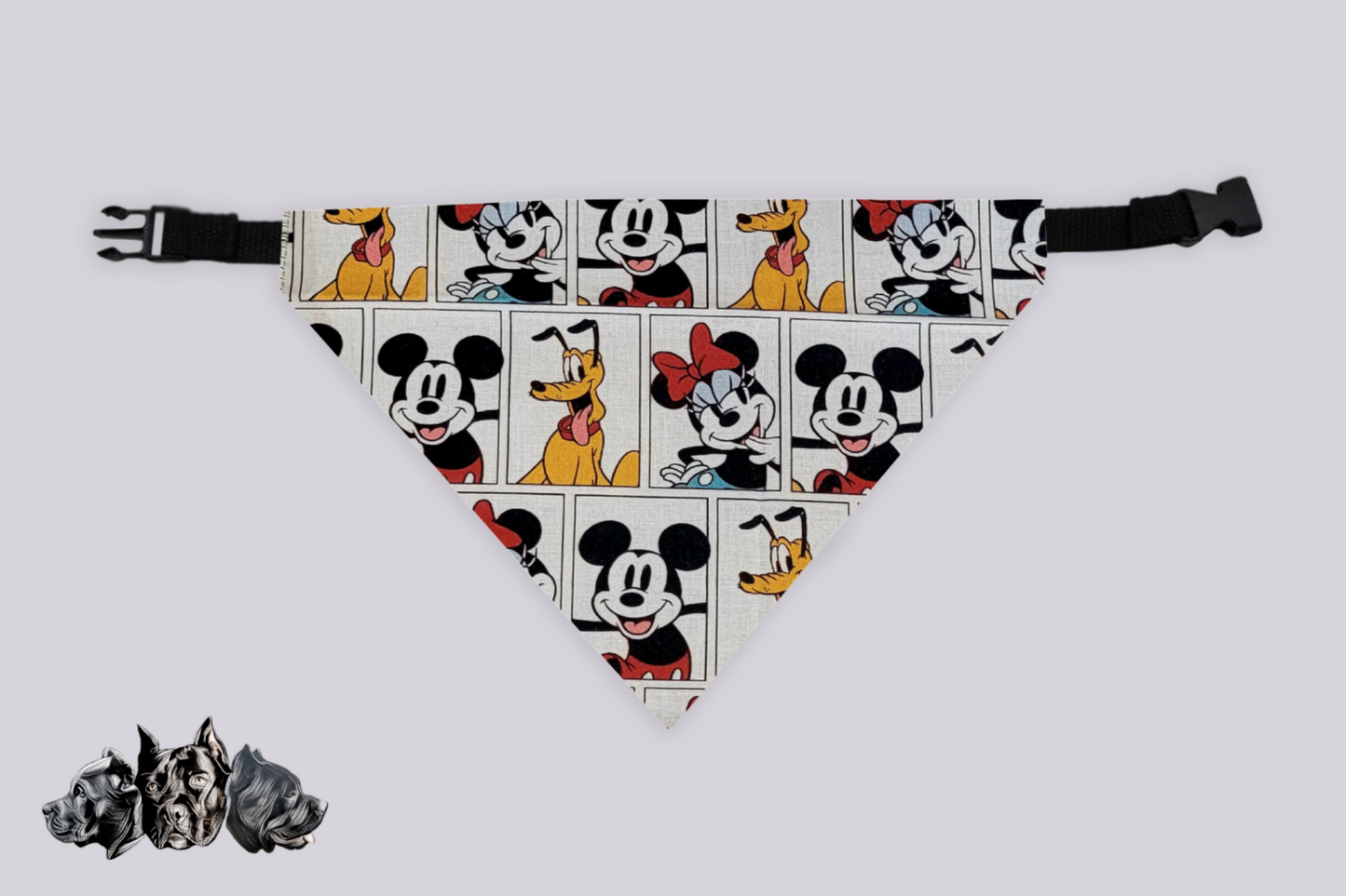 Mickey Film Photos Doggy Slip On Bandana