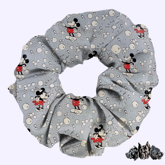 Bubbly Mickey Scrunchie