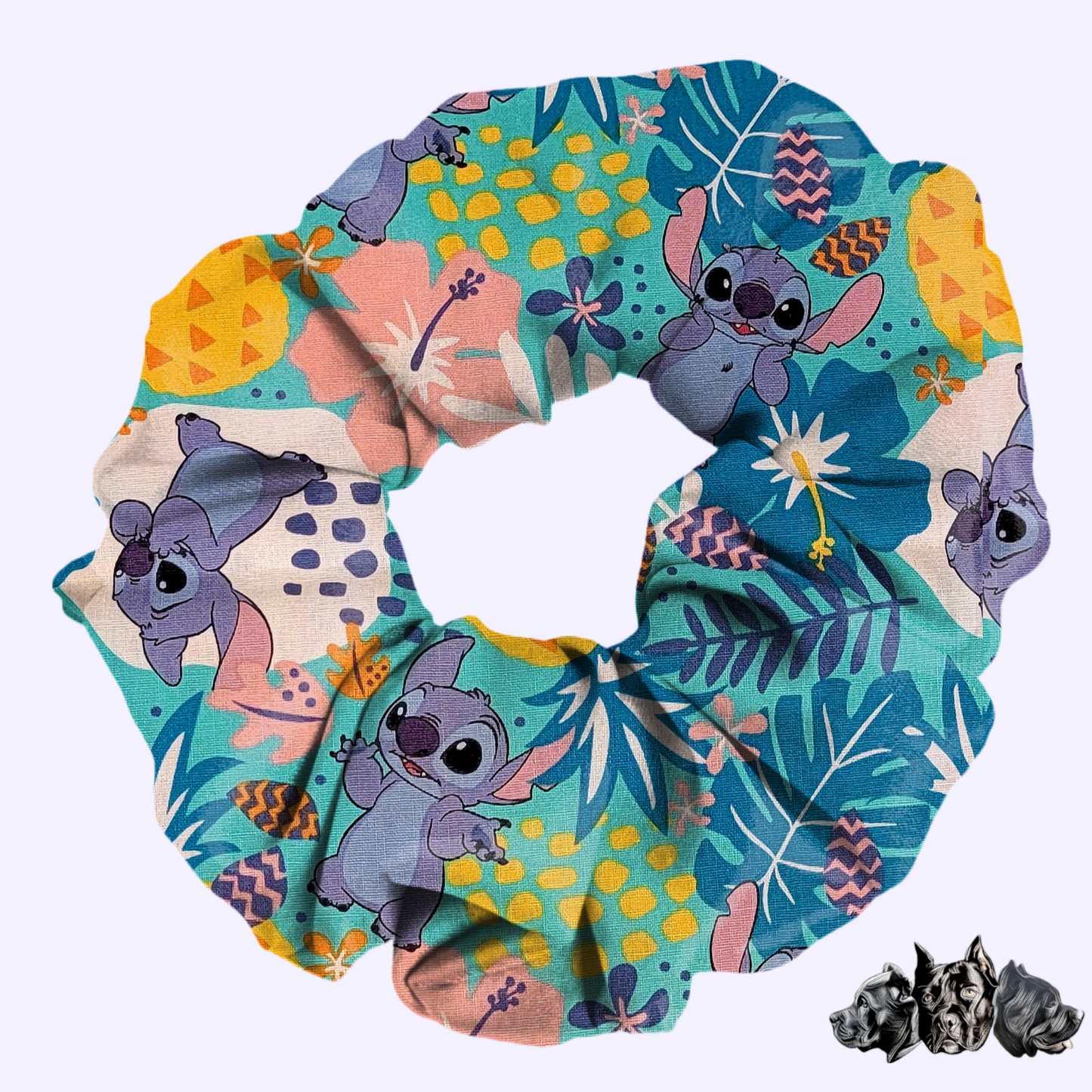 Tropical Stitch Scrunchie