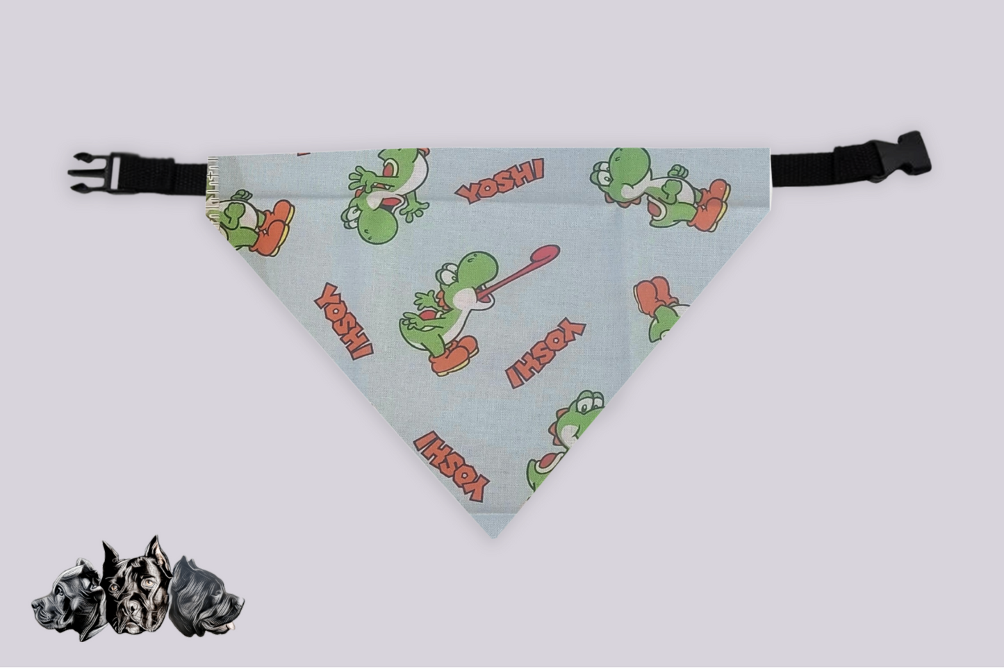 Yoshi Doggy Slip On Bandana