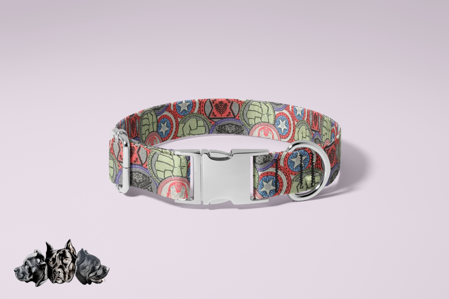 Marvel Super Hero Shield Collar